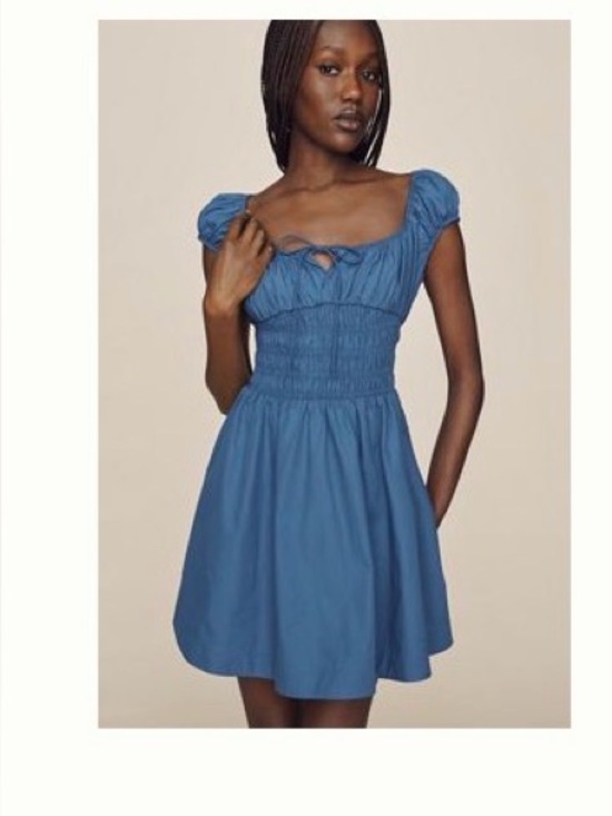 Anyhropologie Dresses & Skirts - By Anthropologie Cotton
Smocked Mini Dress